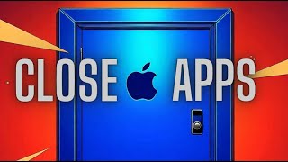 CLOSE ALL Open Apps On iPhone iOS  BEST METHOD [upl. by Adnilem861]