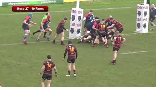 Birmingham Moseley v Rams RFC  27th April 2024 [upl. by Enerod]