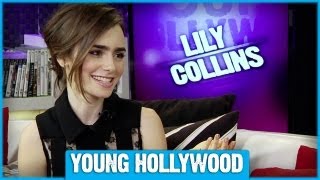 Lily Collins Action Films Audrey Hepburn [upl. by Leuqcar68]