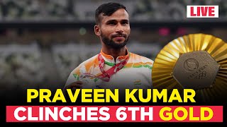 Paralympics 2024  High jumper Praveen Kumar wins 6th GOLD Indias bestever performance [upl. by Xella]