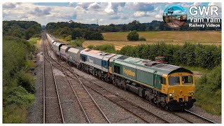 Trains at Fairwood Junction Westbury [upl. by Llemart]