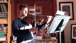 Michael Hall viola — Alfred Schnittke Cadenza from Viola Concerto [upl. by Erich]