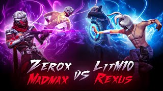 ZEROX FF NGMADMAX Vs LITM10NO1 rexussff  Old Freestyle Player Vs New Freestyle Players🔥 [upl. by Martens733]