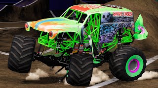 Crashes Saves and Skills 35 I BeamNGDrive Monster Jam [upl. by Bahe]