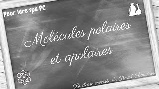 Molécules polaires et apolaires [upl. by Lehacim]