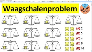 Was ist die geringste Anzahl von Gewichten um jedes ganzzahlige Gewicht von 110 bestimmen zu können [upl. by Idnil789]