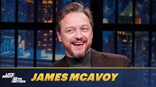 James McAvoy Reveals How He Puts on Pants and Shares a Scottish New Years Tradition [upl. by Coates150]