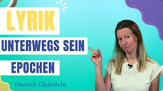 Lyrik des Unterwegsseins Epochenüberblick [upl. by Wieche]