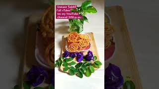 instant Jalebi At Home jalebi Recipe by meenakshicakeampspic [upl. by Levan]