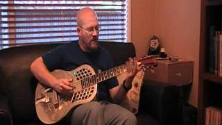 John The Revelator  on bottleneck blues guitar [upl. by Godfrey]