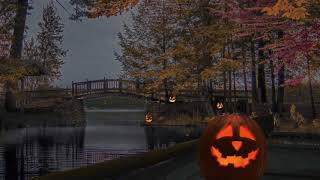 Halloween Ambience Brantingham Lake [upl. by Yonah]