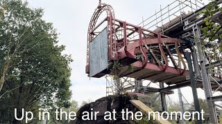 Wigan to Bolton Railway Electrification Scheme  Deep Pit Bridge in the Air [upl. by Trust]