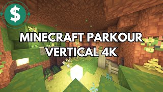 Minecraft Parkour Gameplay NO COPYRIGHT VERTICAL 4K gameplay nocopyright [upl. by Ocirne]