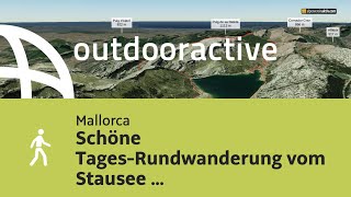 Wanderung auf Mallorca Schöne TagesRundwanderung vom Stausee Cúber über [upl. by Takakura]