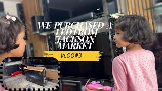 Vlog 03 part 1  Sunday shoppingvlog smartledtv shopping trending [upl. by Agnella571]