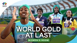 Womens 400m Final  World Athletics Championships Oregon 2022 [upl. by Edana]