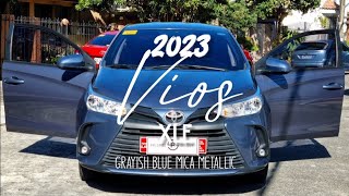 2023 TOYOTA VIOS XLE CVT IN GRAYISH BLUE MICA METALLIC MARCH 2024 𝗭𝗘𝗥𝗢 𝗗𝗣‼️ [upl. by Ondrej31]