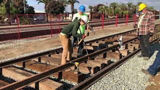 Kingsburg Depot Track assembly [upl. by Aschim]