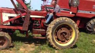 IH 666 Tractor with loader [upl. by Suu]