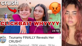 Reacting to Familia Diamond’s Receng Video  Clickbait  DISAPPOINTED ☹️ [upl. by Garey]