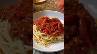 Filipino ketchup spaghetti 😋 [upl. by Snashall]