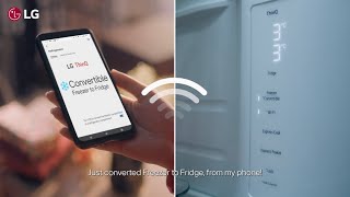 Experience the AllNew LG WiFi Convertible Refrigerator Range From Double Door to SidebySide [upl. by Serena574]