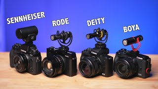 Sennheiser MKE 200 Review and Comparison to the Rode VideoMicro Boya BYMM1 and Deity D4 Mini [upl. by Ddahc]