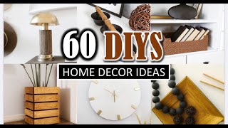 60 DIY HOME DECOR IDEAS  HACKS you Actually Want To MAKE FULL TUTORIALS [upl. by Davis]