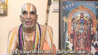 Part 01  Importance of SandhyAvandhanam by Srimad ParavAkkOttai Andavan [upl. by Nurav]