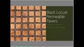 Wood Permeable Pavers Free CE Webinar [upl. by Aidnic]