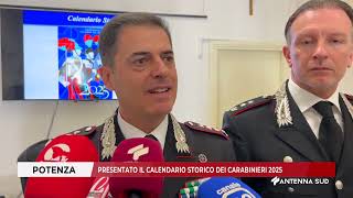 31 OTTOBRE 2024 POTENZA PRESENTATO IL CALENDARIO STORICO DEI CARABINIERI 2025 [upl. by Oicnecserc]