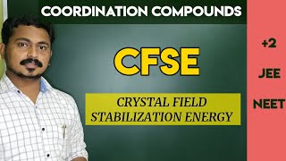 CFSE  Crystal field stabilization energy  Class 12  Coordination compounds  CM sir [upl. by Irdua960]