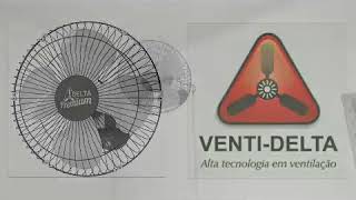 Ventilador De Parede VentiDelta Premium Oscilante 50cm [upl. by Tatianna]