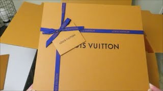 Louis Vuitton DAMIERLICIOUS Delicious Speedy 20 Damier Azur  Unboxing Only [upl. by Ecinhoj]