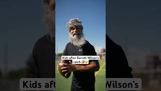 Kids after Garrett Wilson’s catch‼️🤣 nfl footballshorts americanfootball [upl. by Gaves]