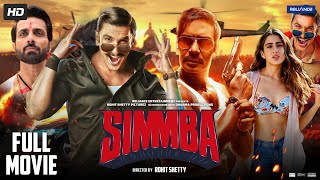 Simmba Full Movie  Ranveer Singh  Sara Ali Khan  Sonu Sood  Ajay Devgan  Review amp Facts HD [upl. by Ilonka]