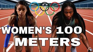 ShellyAnn FraserPryce VS SHA’Carri Richardson  Women’s 100 Meter 2024 Paris Olympic Preview [upl. by Eibo]