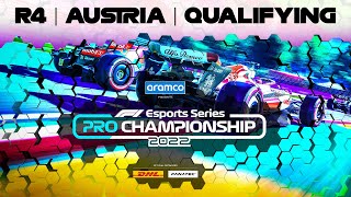 2022 F1 Esports Series Pro Championship Round 4 Qualifying [upl. by Eenram311]