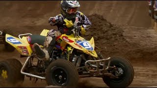 2010 AMA ATV MX National Motocross Championship ATV Racing Series Part 1 [upl. by Anglo]