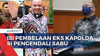 Bacakan Pembelaan Teddy Minahasa Menduga Ada Skenario Menjatuhkan Dirinya [upl. by Virnelli]