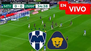 🔴 MONTERREY VS PUMAS PARTIDO EN VIVO  LEAGUES CUP [upl. by Percy215]