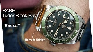 This Tudor is rarer than a Submariner  Black Bay Harrods Limited Edition [upl. by Nifares406]