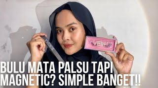 Review Magnetic Eyelash YVENETIC Gossip Natural Cat Eye Daily Wear  Bulumata Magnetik Tanpa Lem [upl. by Aldis588]