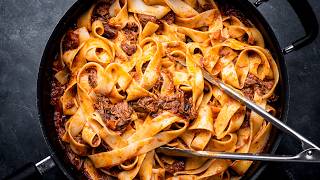 Short Rib Ragu  The Number 1 Cold Weather Comfort Meal [upl. by Rexfourd]