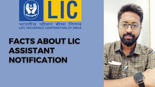 important regarding LIC Assistant notification [upl. by Atiuqam723]