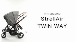 StrollAir TWIN WAY  the best twin  double side by side stroller [upl. by Bonina]