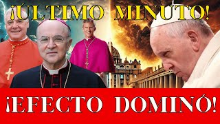 CAOS EN EL VATICANO MÁS CATÓLICOS HACIA LA EXCOMUNIÓN COMO VIGANÒ [upl. by Marutani]