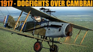 1917 The Battle Of Cambrai Dogfights Over The Battle  IL2 Sturmovik Reenactment [upl. by Euridice448]