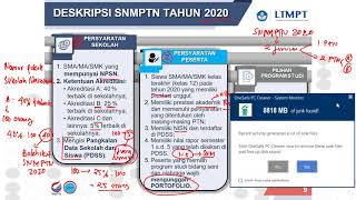 Informasi SNMPTN 2020 [upl. by Naylor142]