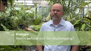 Biologie Womit befasst sich der Studiengang [upl. by Moina82]